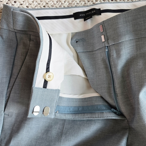 Ann Taylor | 6 | The Straight Pant In Cross Weave - Picture 7 of 16